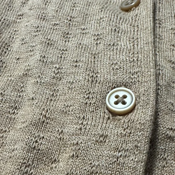 Banana Republic Camel Button-Up Cardigan - Picture 8 of 11